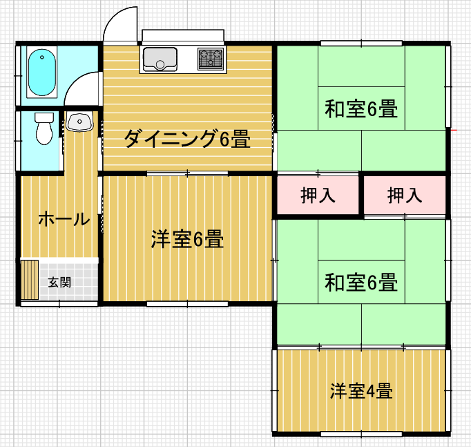 大塚町流合中古住宅